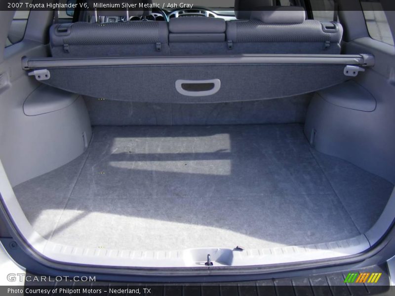 Millenium Silver Metallic / Ash Gray 2007 Toyota Highlander V6