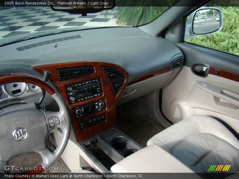 Platinum Metallic / Light Gray 2005 Buick Rendezvous CXL