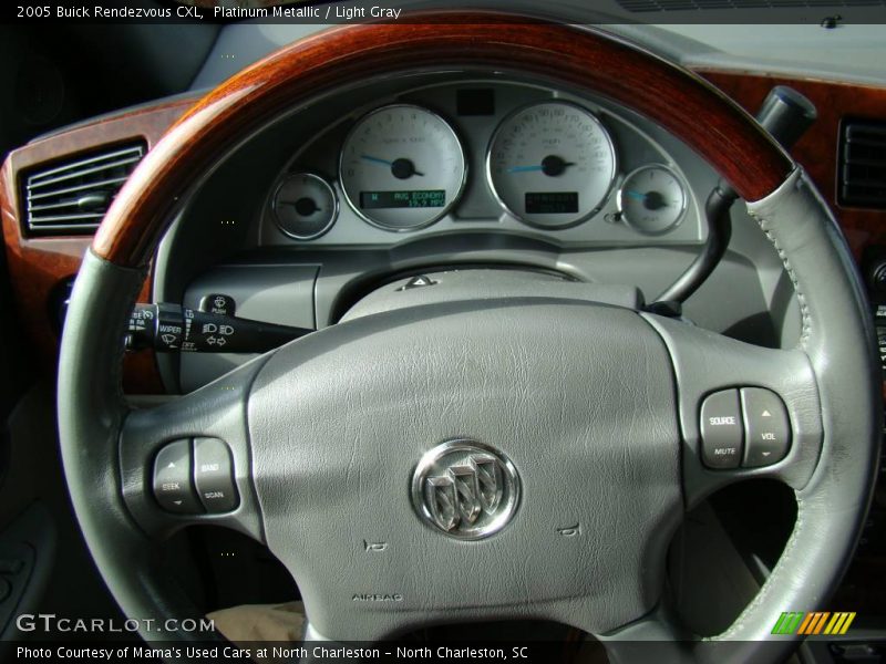 Platinum Metallic / Light Gray 2005 Buick Rendezvous CXL