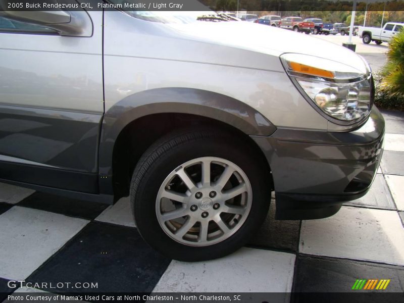 Platinum Metallic / Light Gray 2005 Buick Rendezvous CXL