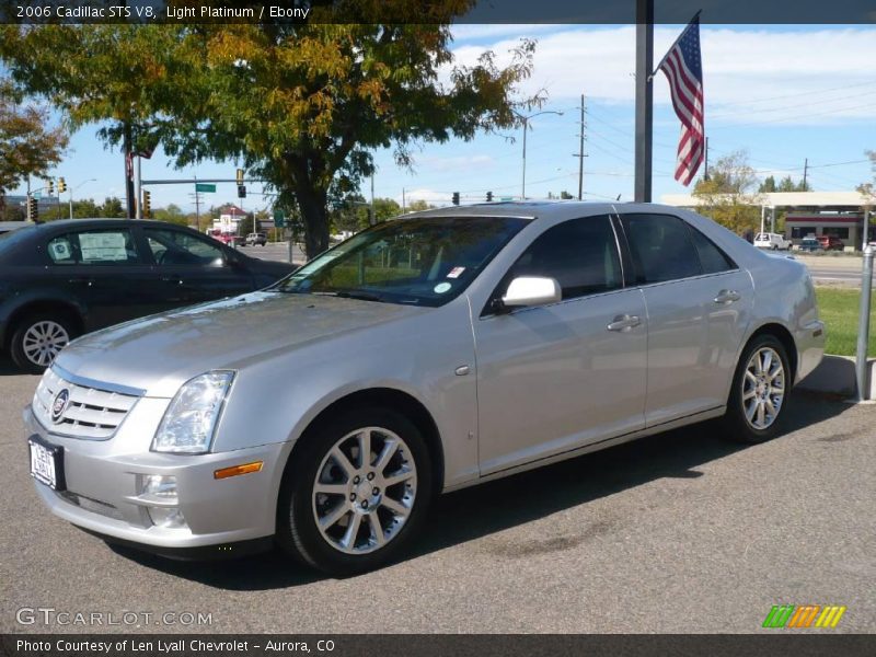 Light Platinum / Ebony 2006 Cadillac STS V8