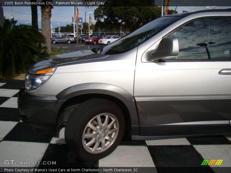Platinum Metallic / Light Gray 2005 Buick Rendezvous CXL