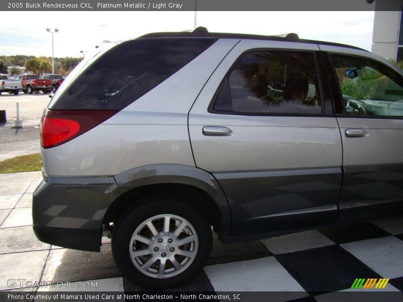 Platinum Metallic / Light Gray 2005 Buick Rendezvous CXL
