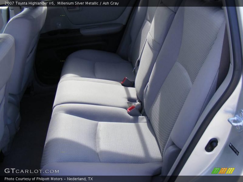 Millenium Silver Metallic / Ash Gray 2007 Toyota Highlander V6