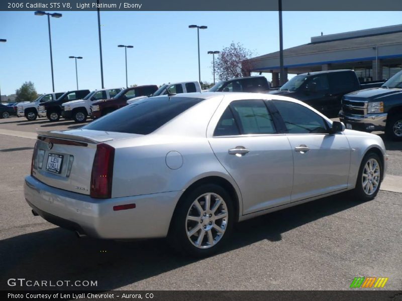 Light Platinum / Ebony 2006 Cadillac STS V8