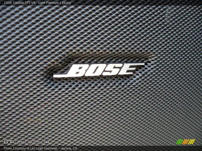Light Platinum / Ebony 2006 Cadillac STS V8