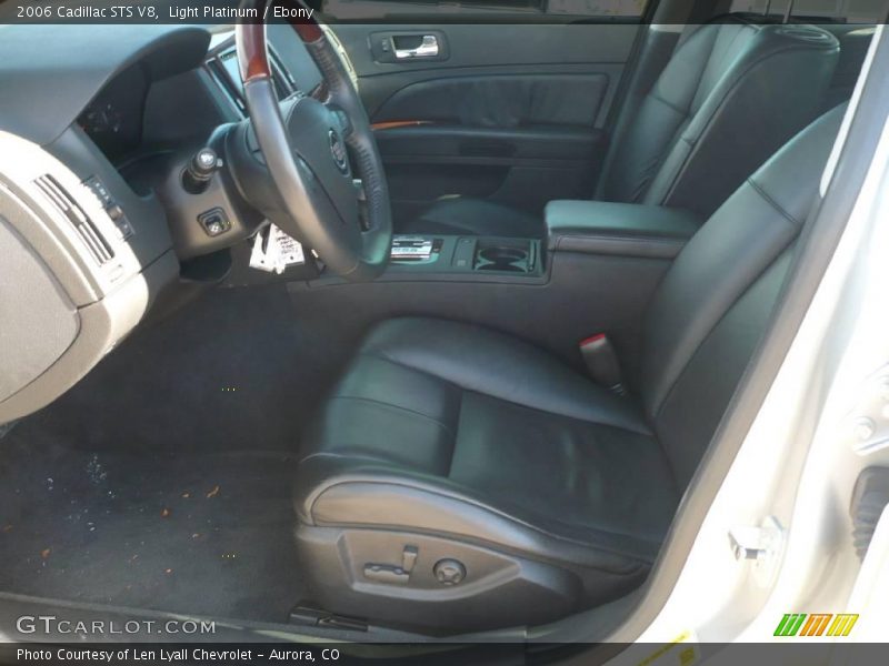 Light Platinum / Ebony 2006 Cadillac STS V8