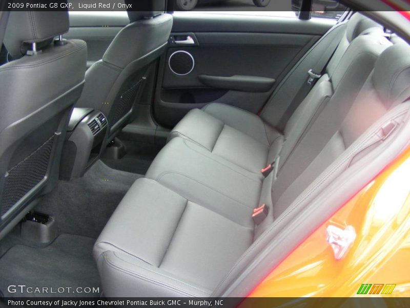 Liquid Red / Onyx 2009 Pontiac G8 GXP