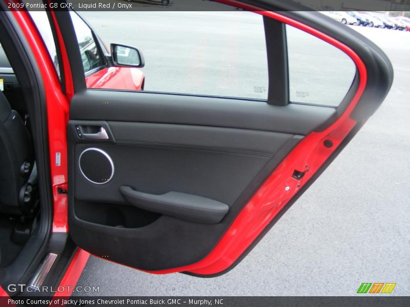 Liquid Red / Onyx 2009 Pontiac G8 GXP