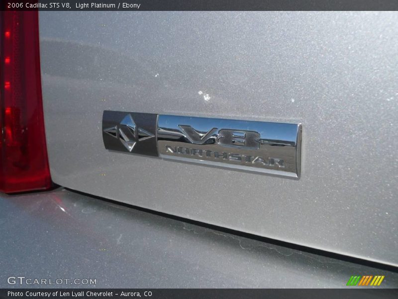 Light Platinum / Ebony 2006 Cadillac STS V8