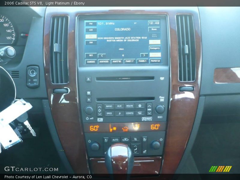 Light Platinum / Ebony 2006 Cadillac STS V8