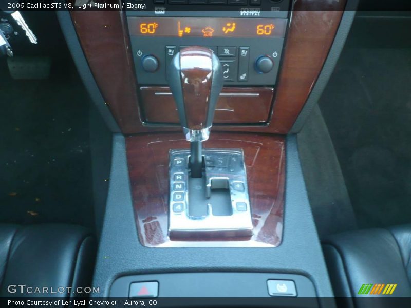 Light Platinum / Ebony 2006 Cadillac STS V8