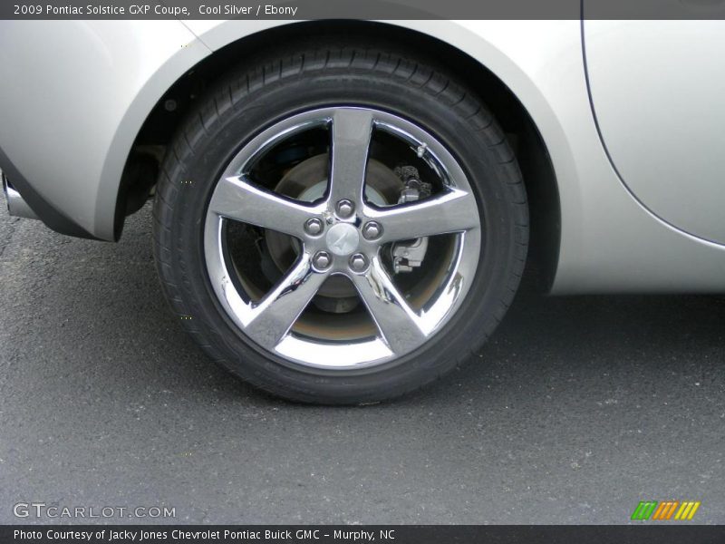 Cool Silver / Ebony 2009 Pontiac Solstice GXP Coupe