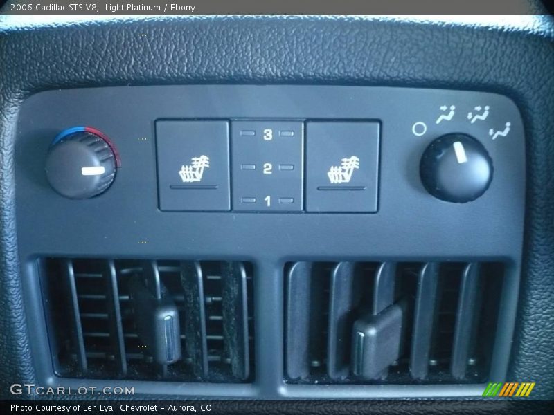 Light Platinum / Ebony 2006 Cadillac STS V8