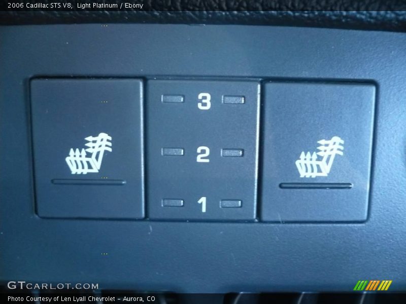 Light Platinum / Ebony 2006 Cadillac STS V8