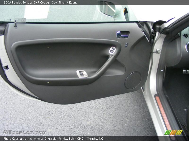 Cool Silver / Ebony 2009 Pontiac Solstice GXP Coupe