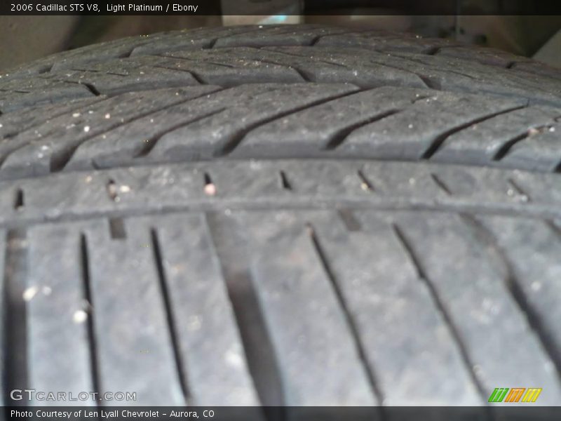 Light Platinum / Ebony 2006 Cadillac STS V8