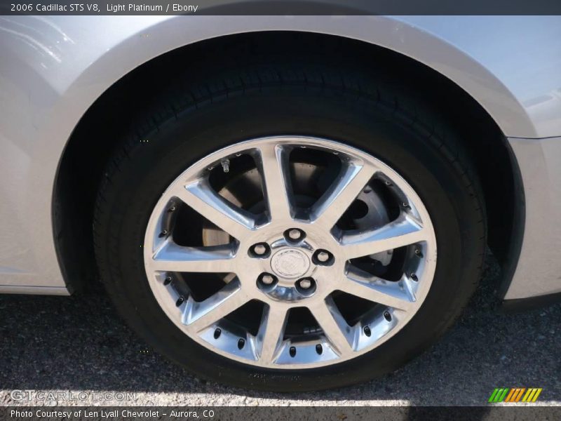 Light Platinum / Ebony 2006 Cadillac STS V8