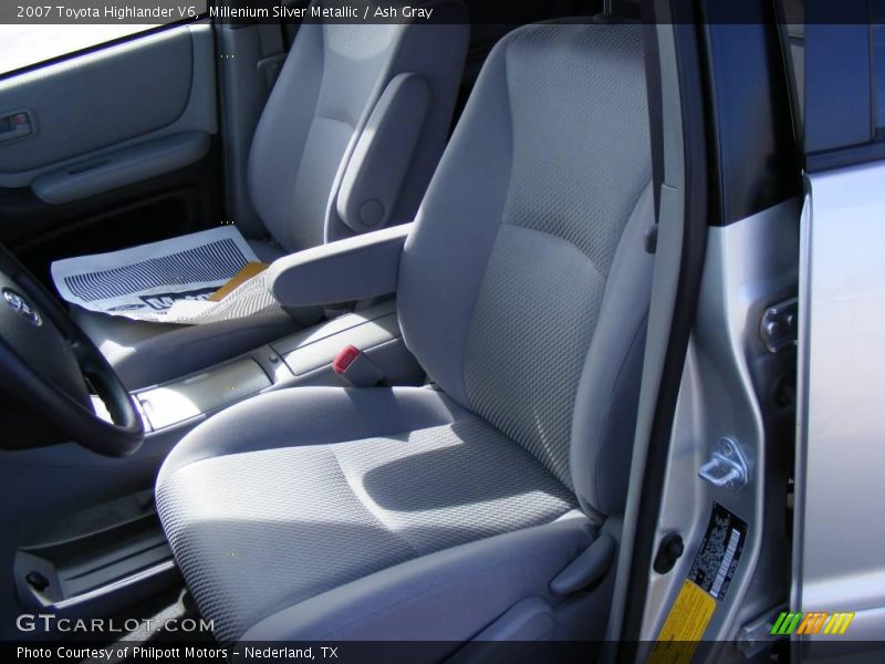 Millenium Silver Metallic / Ash Gray 2007 Toyota Highlander V6