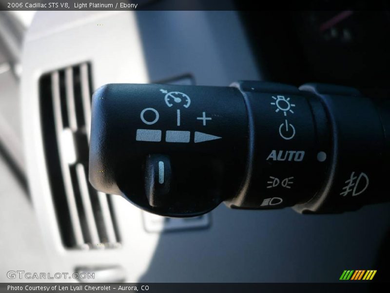 Light Platinum / Ebony 2006 Cadillac STS V8