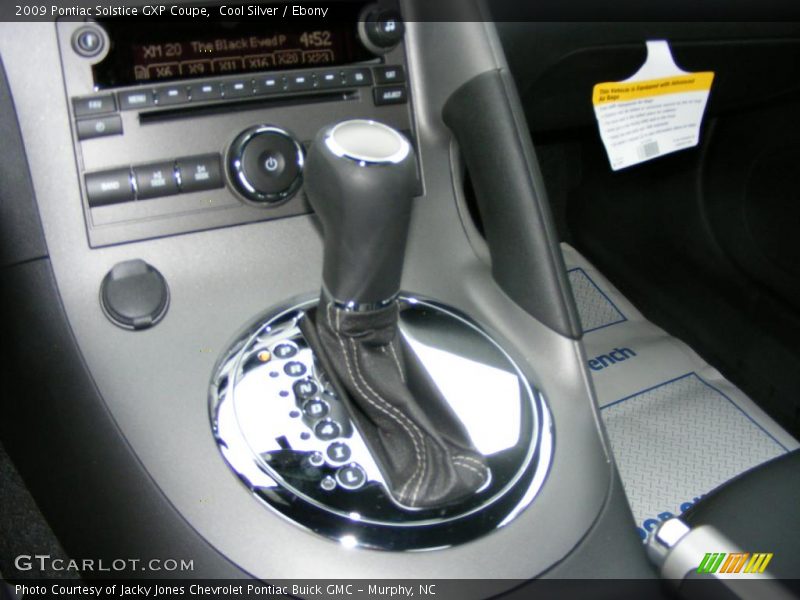 Cool Silver / Ebony 2009 Pontiac Solstice GXP Coupe