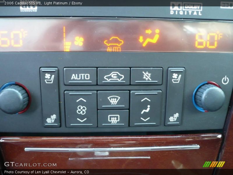 Light Platinum / Ebony 2006 Cadillac STS V8