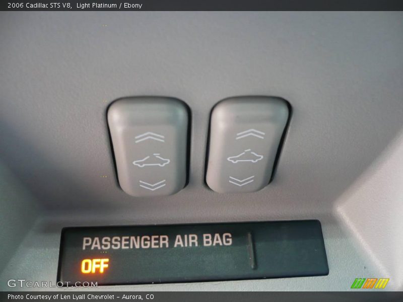 Light Platinum / Ebony 2006 Cadillac STS V8