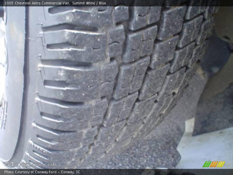 Summit White / Blue 2005 Chevrolet Astro Commercial Van
