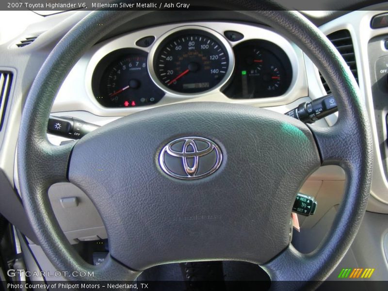 Millenium Silver Metallic / Ash Gray 2007 Toyota Highlander V6