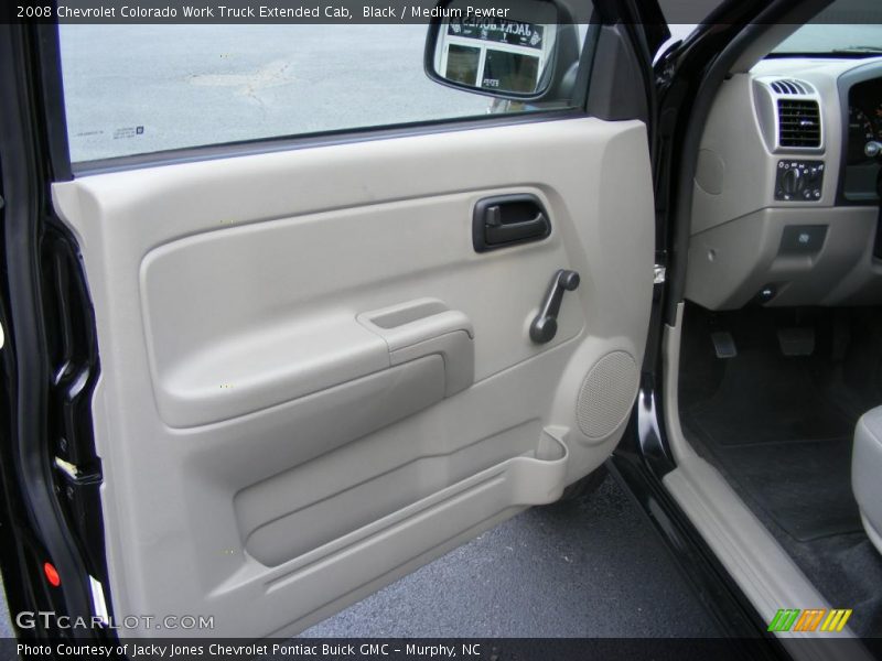 Black / Medium Pewter 2008 Chevrolet Colorado Work Truck Extended Cab
