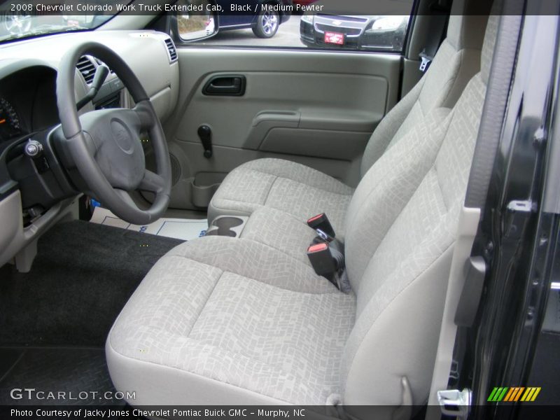 Black / Medium Pewter 2008 Chevrolet Colorado Work Truck Extended Cab