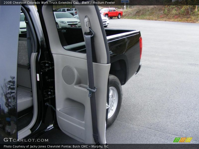 Black / Medium Pewter 2008 Chevrolet Colorado Work Truck Extended Cab