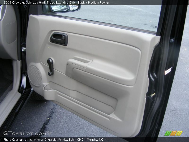 Black / Medium Pewter 2008 Chevrolet Colorado Work Truck Extended Cab