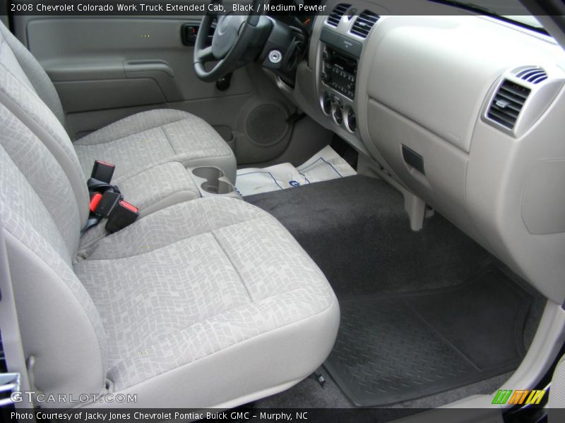 Black / Medium Pewter 2008 Chevrolet Colorado Work Truck Extended Cab