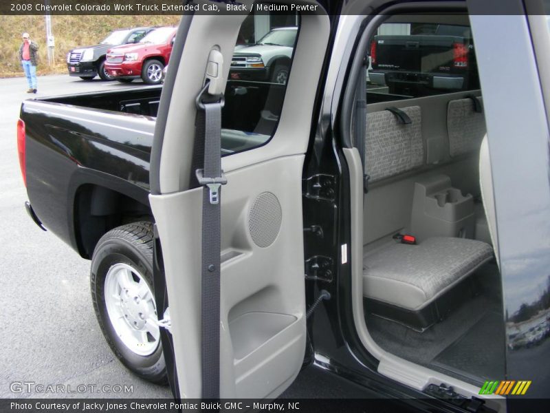 Black / Medium Pewter 2008 Chevrolet Colorado Work Truck Extended Cab