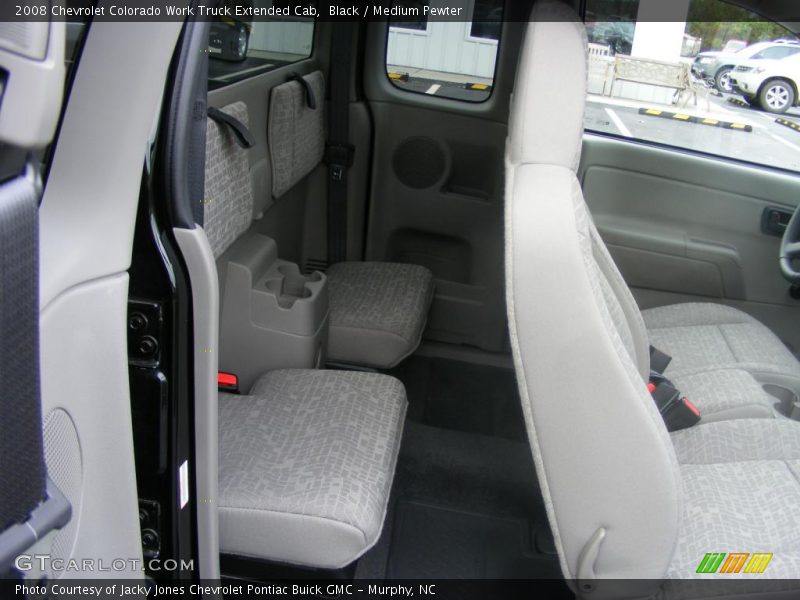 Black / Medium Pewter 2008 Chevrolet Colorado Work Truck Extended Cab