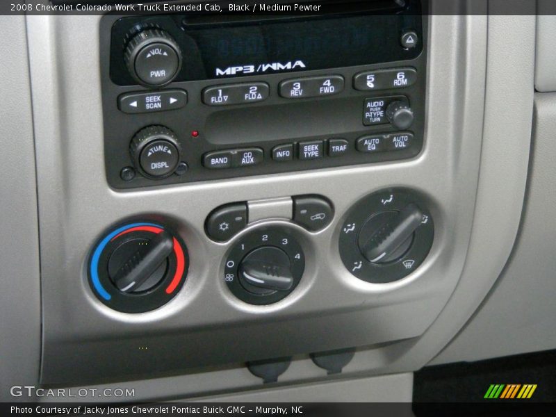 Black / Medium Pewter 2008 Chevrolet Colorado Work Truck Extended Cab