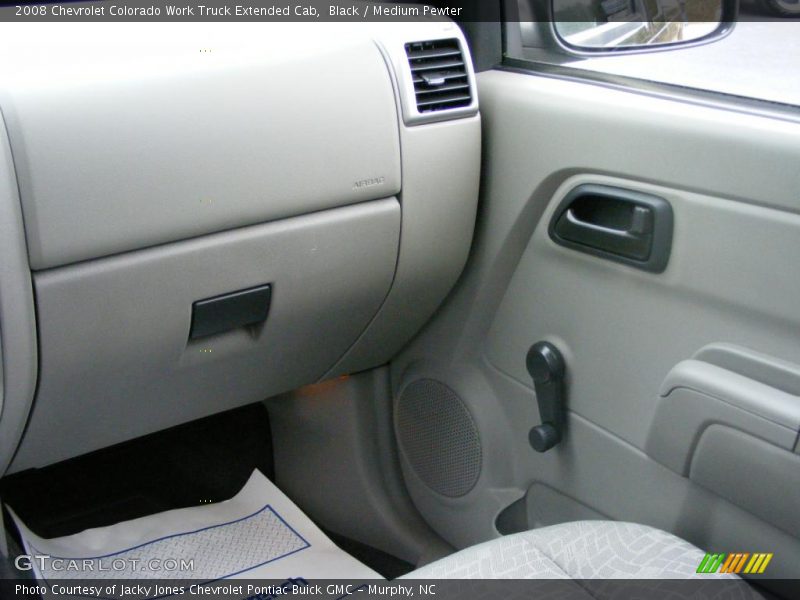 Black / Medium Pewter 2008 Chevrolet Colorado Work Truck Extended Cab
