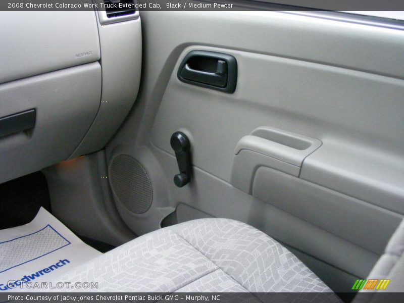 Black / Medium Pewter 2008 Chevrolet Colorado Work Truck Extended Cab