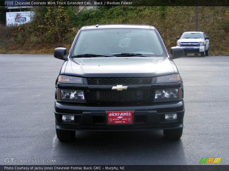 Black / Medium Pewter 2008 Chevrolet Colorado Work Truck Extended Cab