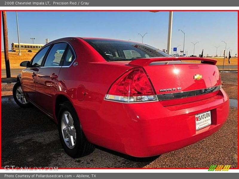 Precision Red / Gray 2008 Chevrolet Impala LT