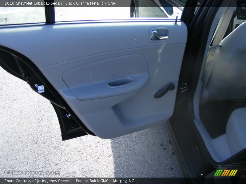 Black Granite Metallic / Gray 2010 Chevrolet Cobalt LS Sedan