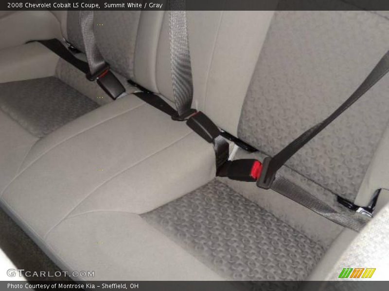 Summit White / Gray 2008 Chevrolet Cobalt LS Coupe