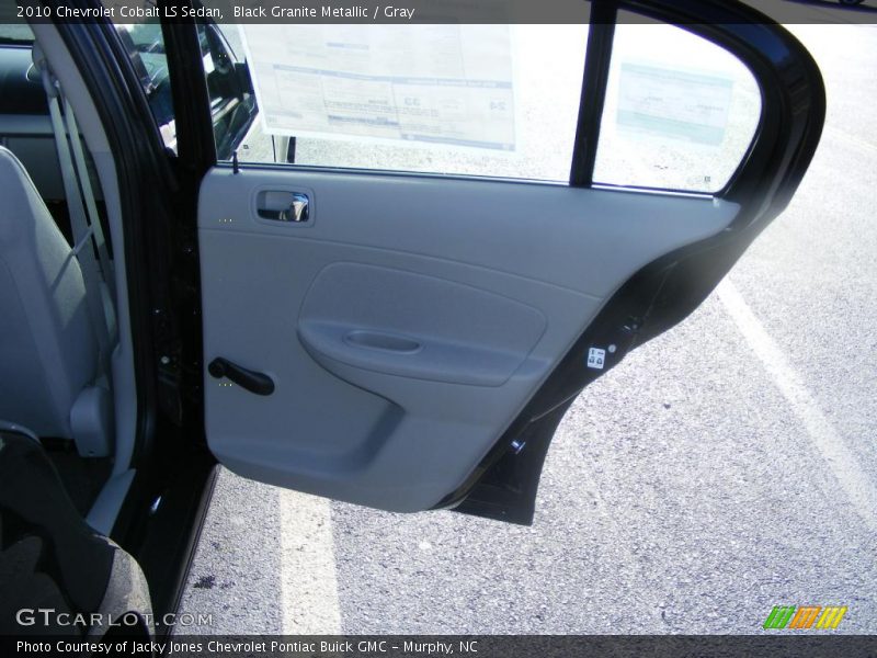 Black Granite Metallic / Gray 2010 Chevrolet Cobalt LS Sedan