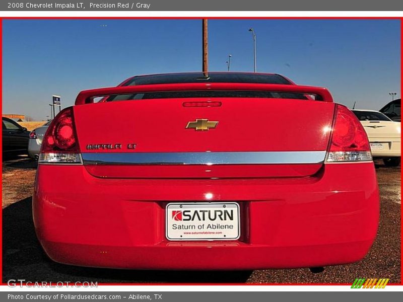 Precision Red / Gray 2008 Chevrolet Impala LT