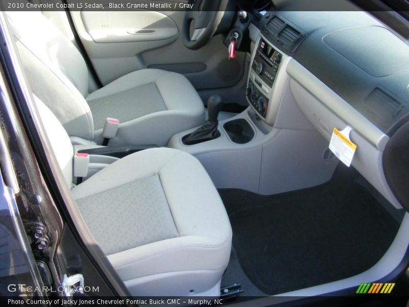 Black Granite Metallic / Gray 2010 Chevrolet Cobalt LS Sedan
