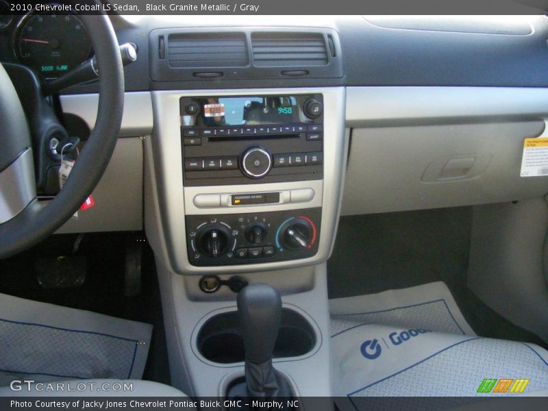 Black Granite Metallic / Gray 2010 Chevrolet Cobalt LS Sedan