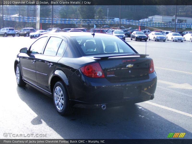 Black Granite Metallic / Gray 2010 Chevrolet Cobalt LS Sedan