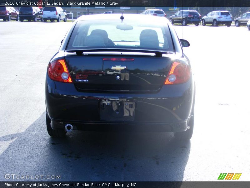 Black Granite Metallic / Gray 2010 Chevrolet Cobalt LS Sedan