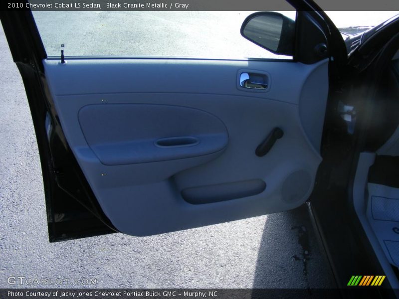 Black Granite Metallic / Gray 2010 Chevrolet Cobalt LS Sedan